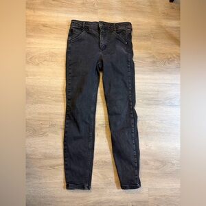 Free People We The Free Black Skinny Jeans Size 28